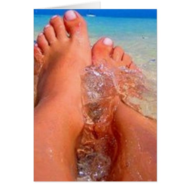 VÅT FOT HÄLSNINGSKORT (Framsidan)