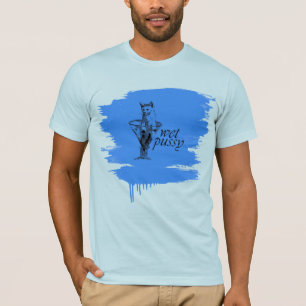 Våt kattunge tee shirt