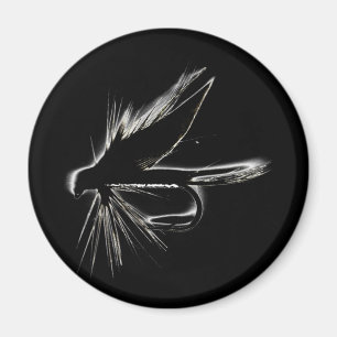 Våt klipsk Silhouette Magnet