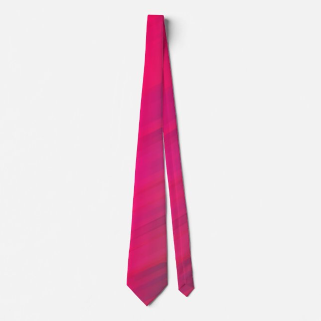 våta röda pinkish randar slips (Framsida)