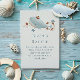 Våtbördig babydusch Diaper Raffle Tilläggskort