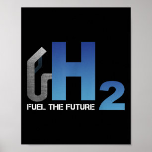 Väte H2 Energy Environmental Protection Motori Poster