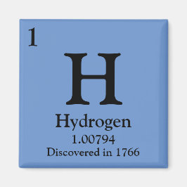 Väte Periodiska Bord Magnet