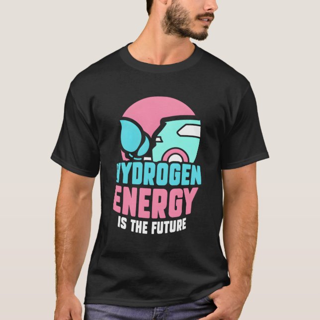 Väteenergi är den framtida energihybridperioden Pe T Shirt (Framsida)