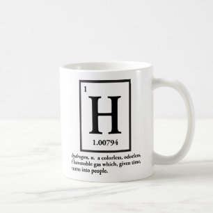 väten - en gasa som vänder in i folk kaffemugg