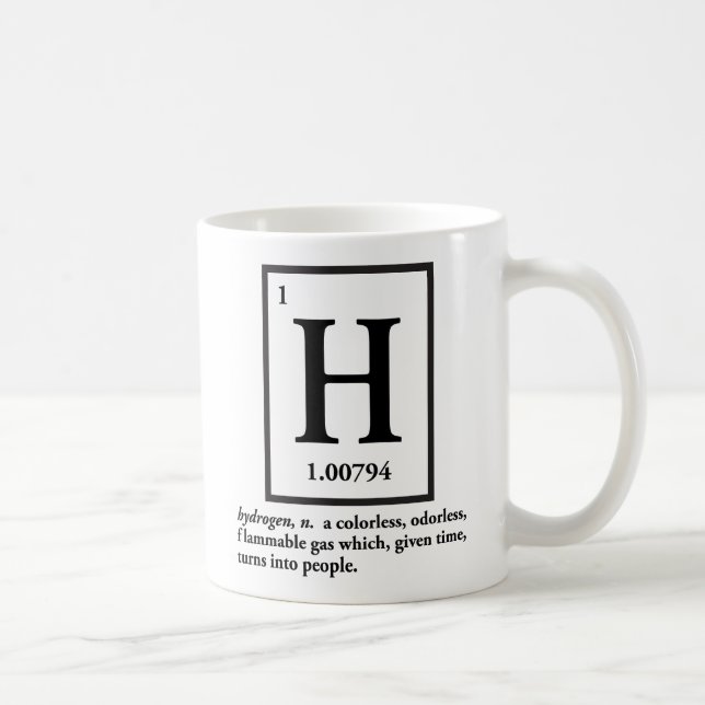 väten - en gasa som vänder in i folk kaffemugg (Höger)