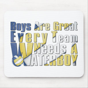 Vaterboy Volleyball i Blue och Gult Musmatta