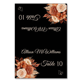 Vatercolor Autumn Elegance-Vegetarian Icon- Bordsnummer