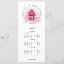 Vatercolor Cupkaka Bakery Pastry Chef