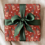Vatercolor Nutcracker Gräs jul Helgdag Presentpapper<br><div class="desc">Vattenfärgen Nutcracker Gräs jul Helgdag Wrapping Papper Gift Wrap har en vattenfärgad jul Nutcracker leksak accnerat med grus och Juldekorationer. Perfekt för presenter som täcker in julklappar och helgdag. Skapat av Evco Studio www.zazzle.com/store/evcostudio</div>