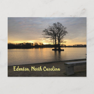 Vaterfront Postcard, Edenton, North Carolina Vykort