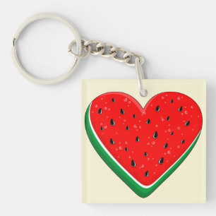 Vatermelon Heart Alla hjärtans dag Fria Palestina