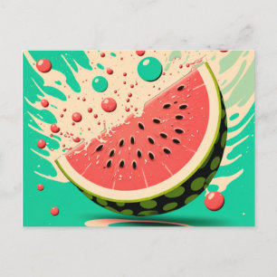 Vatermelon Sommarhögvykort Vykort