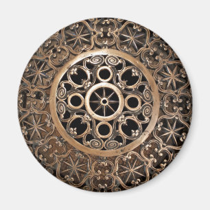 Vatican brons forntida metall mystisk steampunk magnet