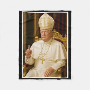 Vatican Christian Vatican Christian A New Pope Tru Fleecefilt
