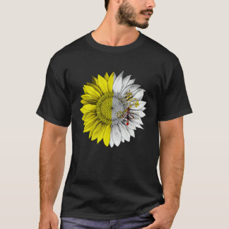Vatican City Flag Sunflower Vanticanien Root Proud T Shirt