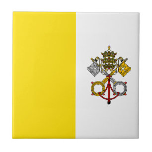 Vatican City Flagga Kakelplatta