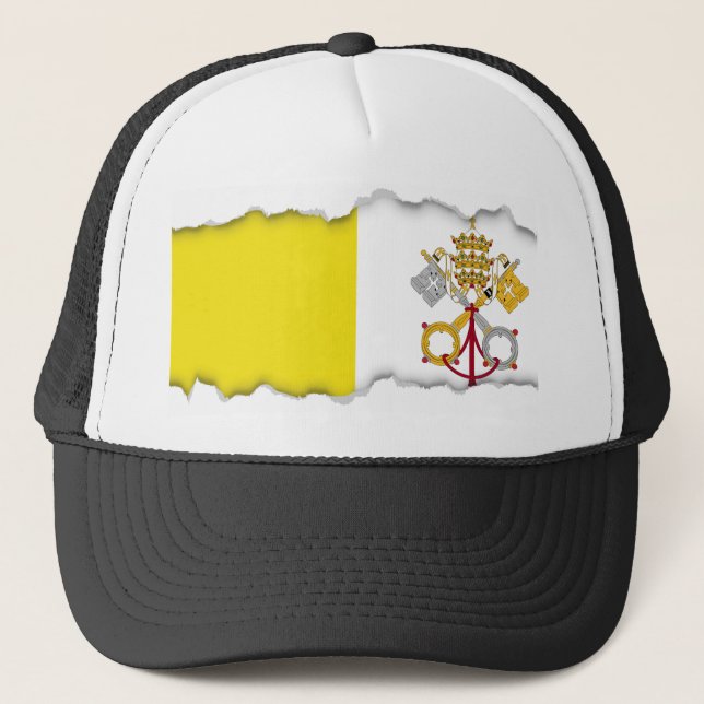 Vatican City flagga Keps (Framsida)