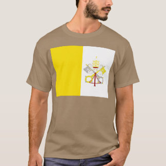 Vatican City Flagga present T Shirt