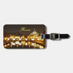 Vatican City Rome, italien på natten Bagagebricka