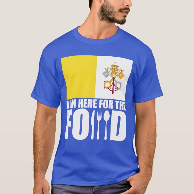 Vatican City souvenirmat resor vän T Shirt (Framsida)