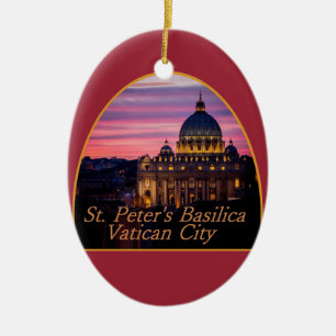 VATICAN italienprydnad Julgransprydnad Keramik