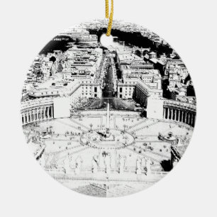 Vatican Julgransprydnad Keramik