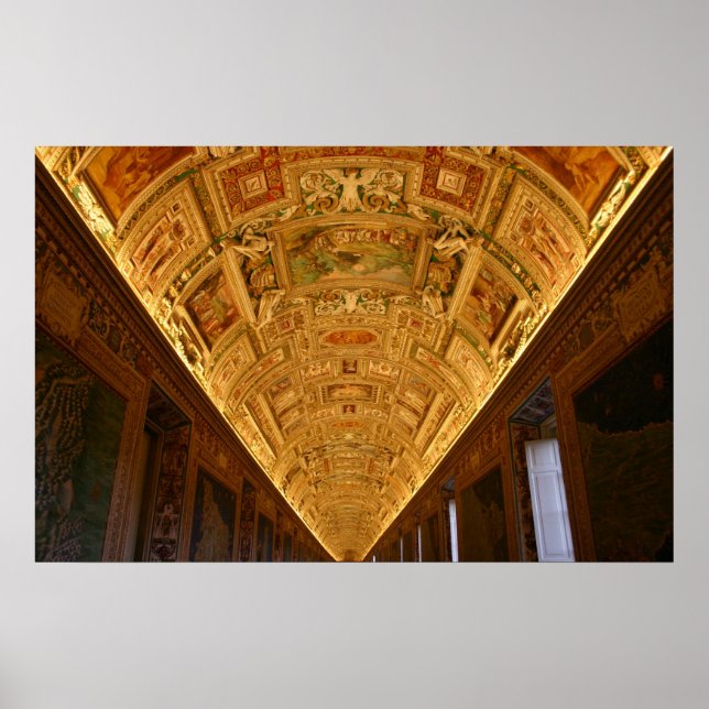 Vatican Karta Room Poster (Framsidan)