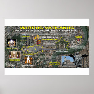 Vatican Martian Star Karta-1 Poster