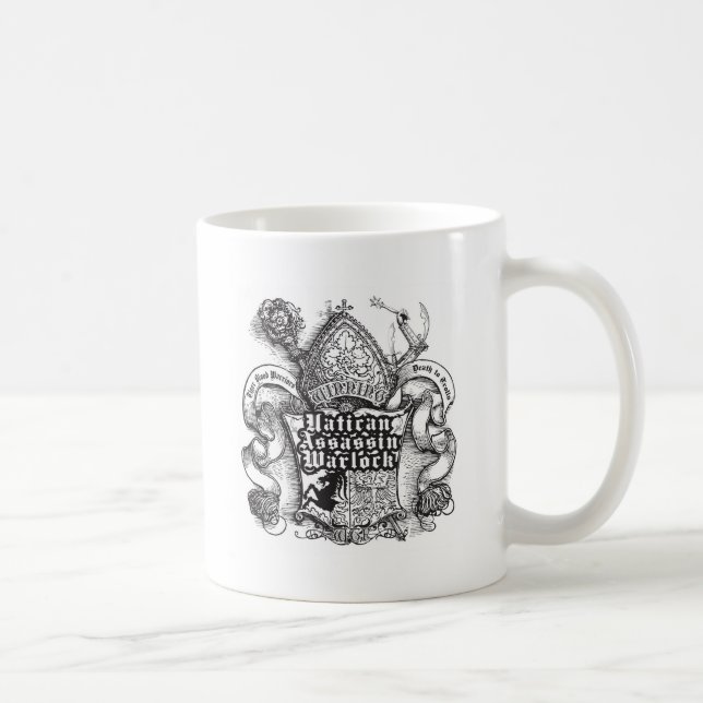 Vatican mördareWarlock Kaffemugg (Höger)