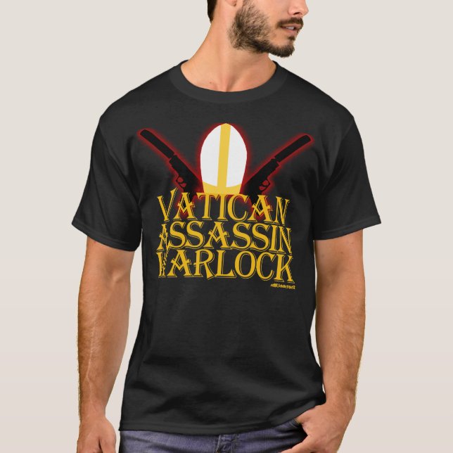Vatican mördareWarlock! Tröja (Framsida)