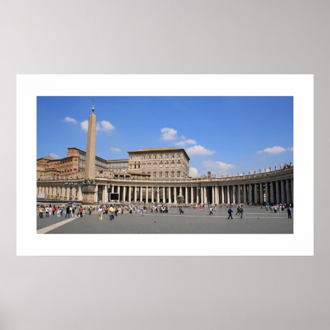 Vatican Plaza liggande Poster (Framsidan)