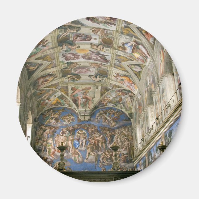 Vatican Sistine Chapel Magnet (Framsidan)