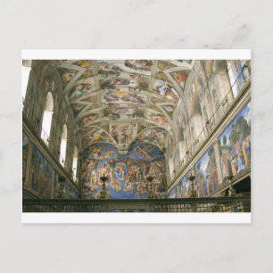 Vatican Sistine Chapel Vykort