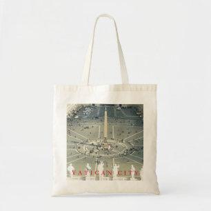Vatican St.Peter's Square obelisk view to the bag Tygkasse