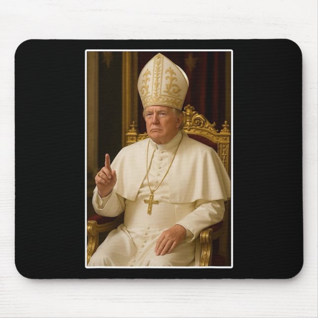 Vatikanen Christian A New Pope Funny Musmatta (Framsidan)