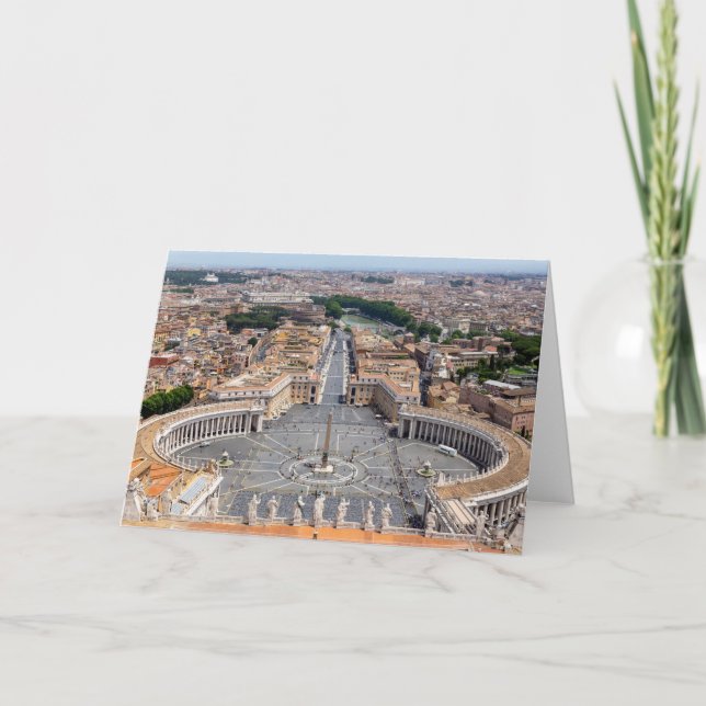 Vatikanen, Italien: Sankt Peters plan Kort (Framsida)
