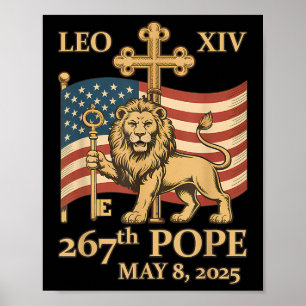 Vatikanen Leo Xiv - den 267:e påven _9 Poster