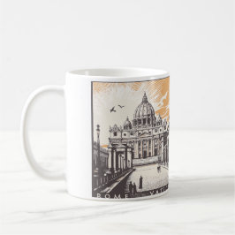 Vatikanen Rom Italien Europe Kaffemugg
