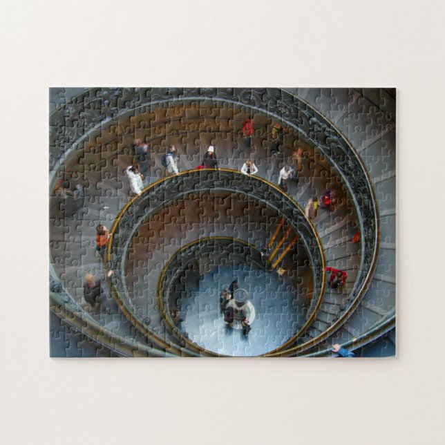 vatikanen spiral trappor pussel (Horisontell)