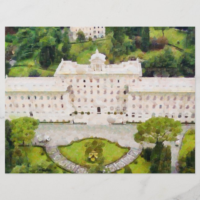 Vatikanmålning Reklamblad (Framsidan)