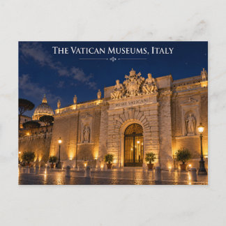 Vatikanmuseerna Italien vykort