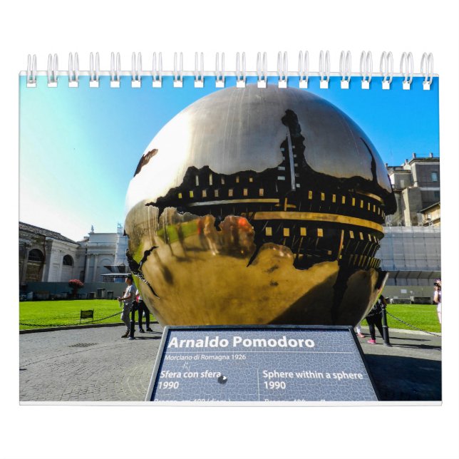 Vatikanmuseerna Rom Kalender (Omslag)