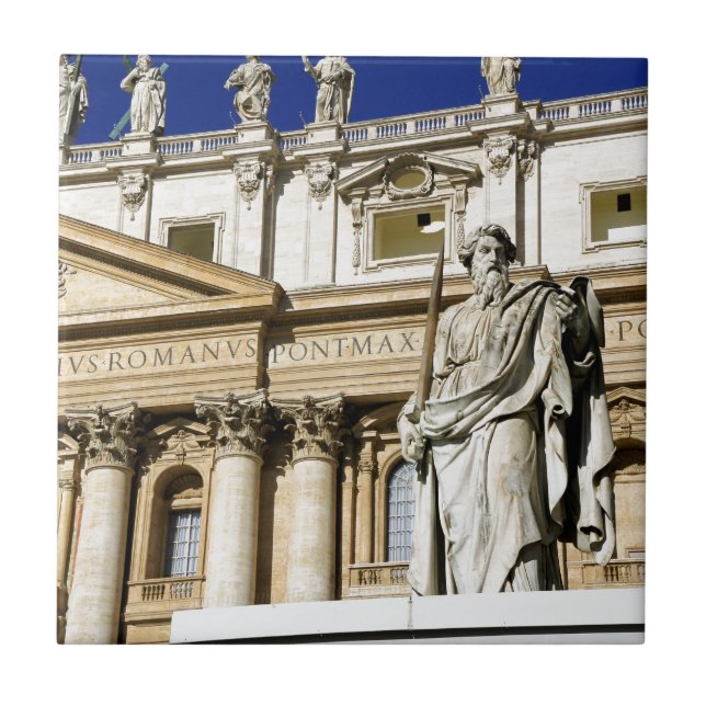 Vatikanmuseum Kakelplatta (Framsidan)