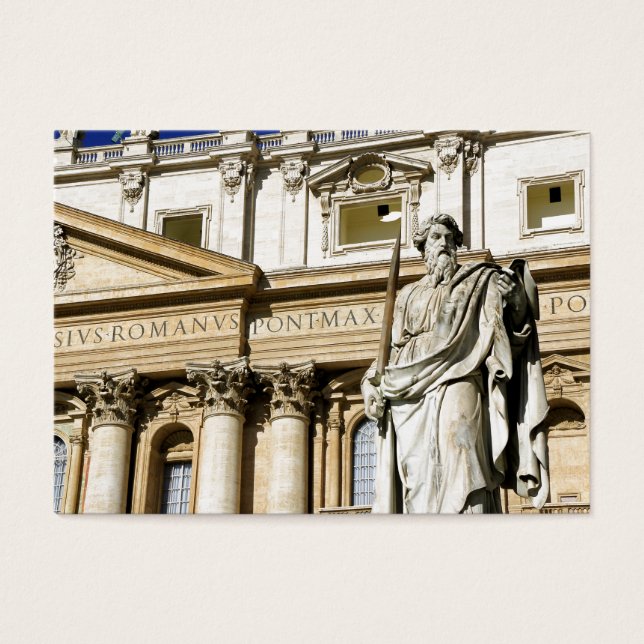 Vatikanmuseum Visitkort (Framsidan)