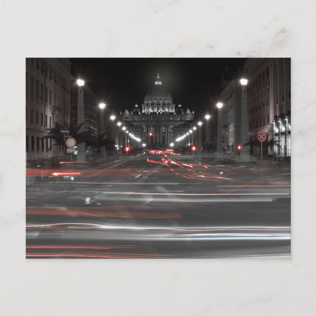 vatikanskt inträde vykort (Framsida)