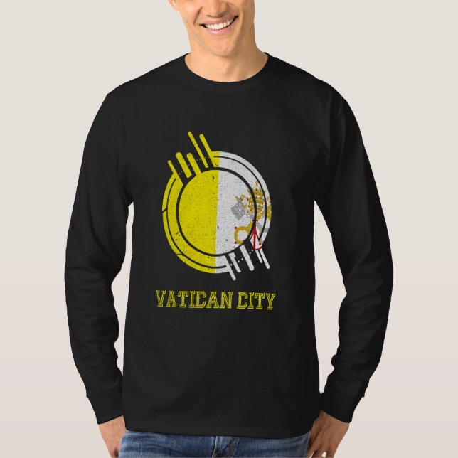 Vatikanstaten Är Mitt Land T Shirt (Framsida)
