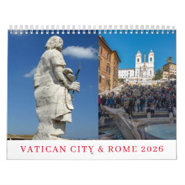 Vatikanstaten & Rom 2026-kalender Kalender