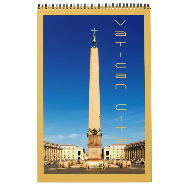 Vatikanstaten - Rom - Italien - Kalender (Omslag)