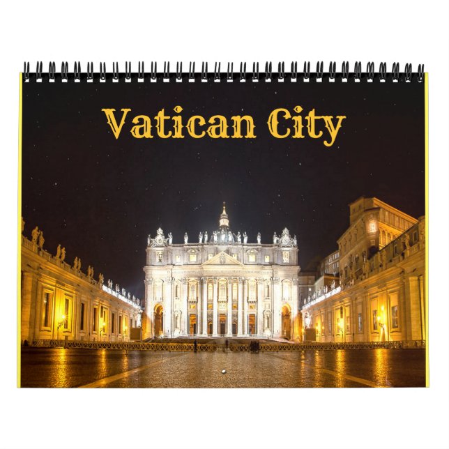 Vatikanstaten - Rom - Italien - Kalender (Omslag)